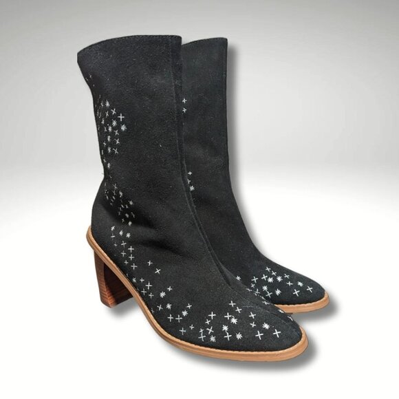 Teleport "Stella" Boot in Black Worn Once- Size 9 with FREE GIFT included-no box - Picture 6 of 8